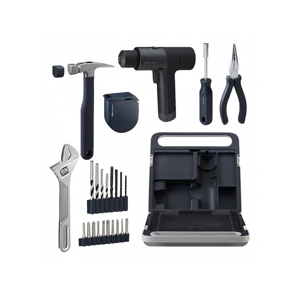 جعبه ابزار و دریل شارژی شیائومی HOTO Brushless Drill Tool QWDZGJ001
