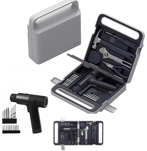 جعبه ابزار و دریل شارژی شیائومی HOTO 12V Brushless Drill Tool _QWDZGJ001
