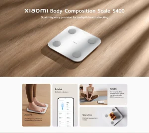 ترازو هوشمند شیائومی Xiaomi Body Composition Scale S400 ترازو هوشمند شیائومی S400