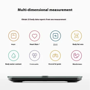 ترازو هوشمند شیائومی Xiaomi Mijia Body Fat Scale S400 Pro ترازو شیائومی s400 pro