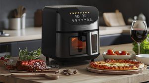 سرخکن بدون روغن (ایرفرایر) شیائومی مدل Deerma Air Fryer 8L KZ150W سرخکن بدون روغن (ایرفرایر) شیائومی مدل Deerma Air Fryer 8L KZ150W