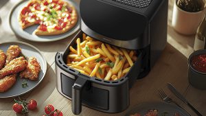 سرخکن بدون روغن (ایرفرایر) شیائومی مدل Deerma Air Fryer 8L KZ150W سرخکن بدون روغن (ایرفرایر) شیائومی مدل Deerma Air Fryer 8L KZ150W