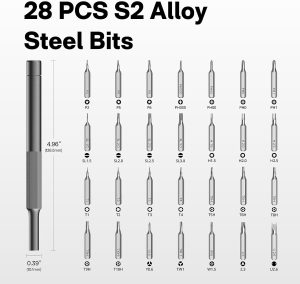 کیت پیچگوشتی ۲۸ عددی هوتو مدل Xiaomi HOTO QWLSD009
