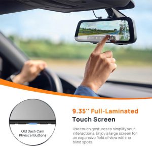 دوربین خودرو شیائومی مدل 70mai Rearview Dash Cam S500 Set