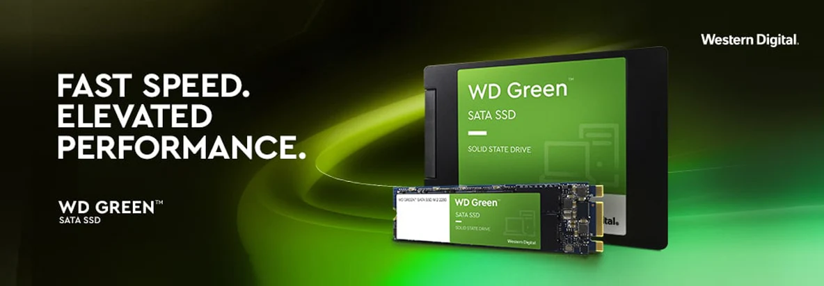 حافظه SSD وسترن دیجیتال مدل GREEN WDS100T3G0A با ظرفیت 1 ترابایت