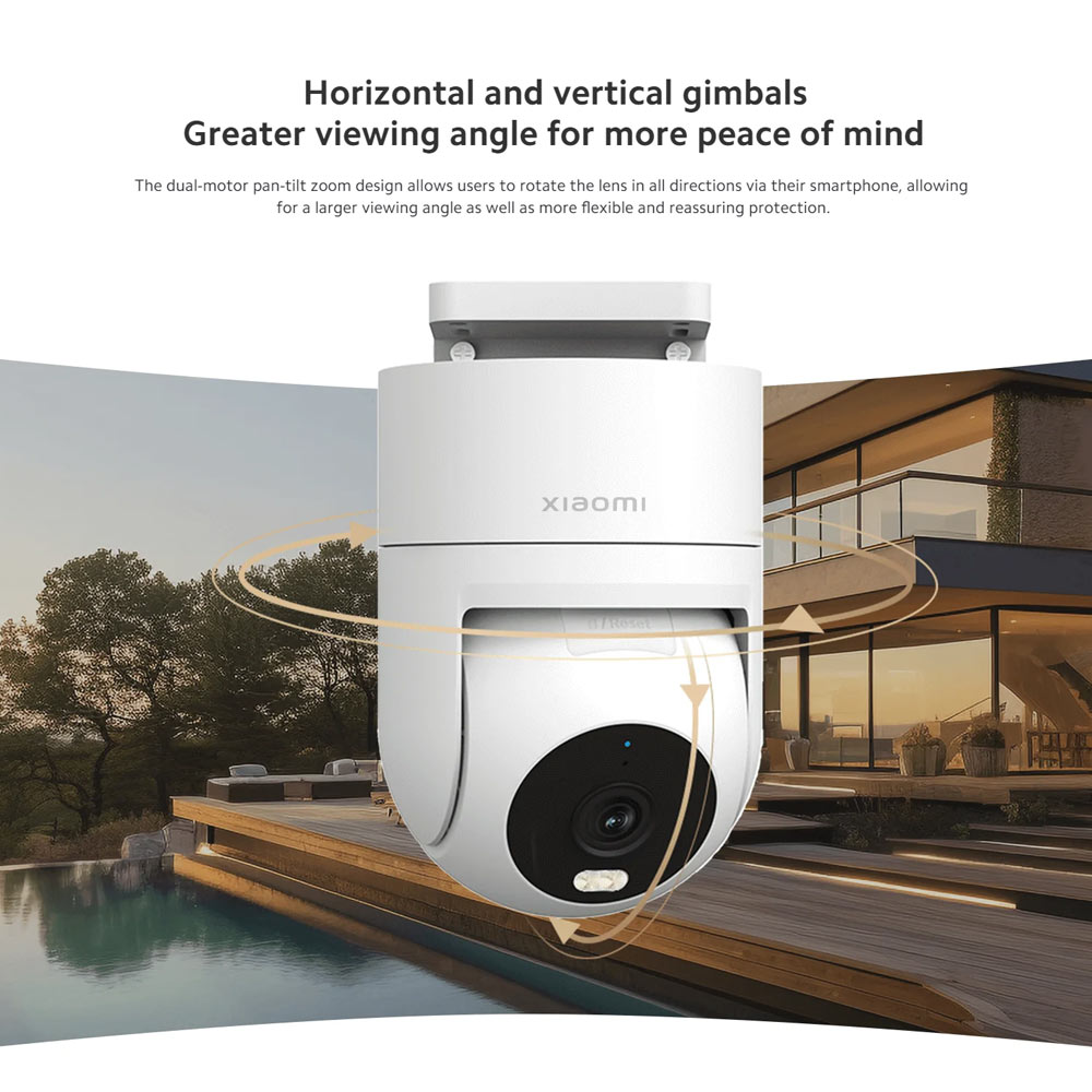 دوربین امنیتی فضای باز شیائومی مدل Xiaomi Outdoor Camera CW300