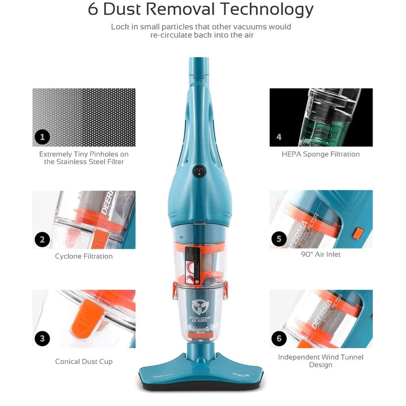 جارو برقی درما مدل Deerma Vacuum Cleaner DX900