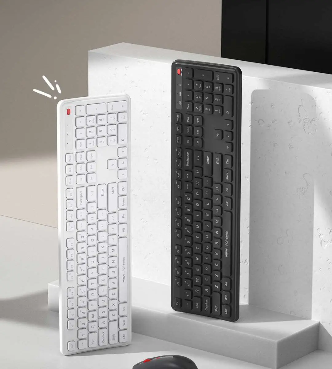 ست ماوس و کیبورد بی سیم شیائومی Xiaomi Mouse & Keyboard MIIIW GEN3-MW24PB03