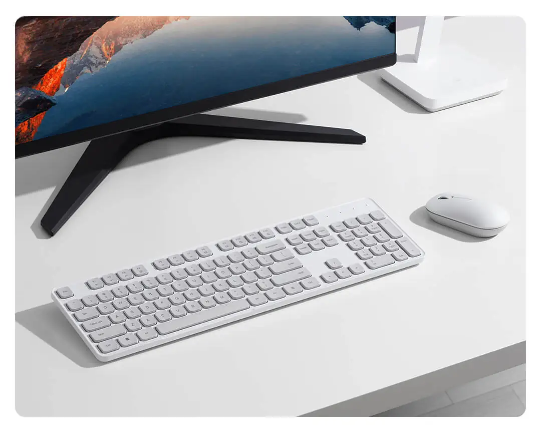 ست ماوس و کیبورد بی سیم شیائومی مدل Xiaomi Wireless Mouse & Keyboard WXJS03YM