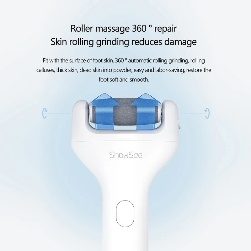 سنگ پای برقی شیائومی مدل ShowSee Electric Foot Callus Removal B1