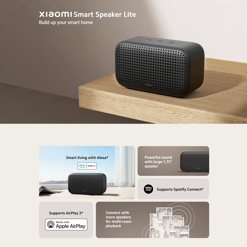 اسپیکر بلوتوثی شیائومی مدل Xiaomi Smart Speaker Lite