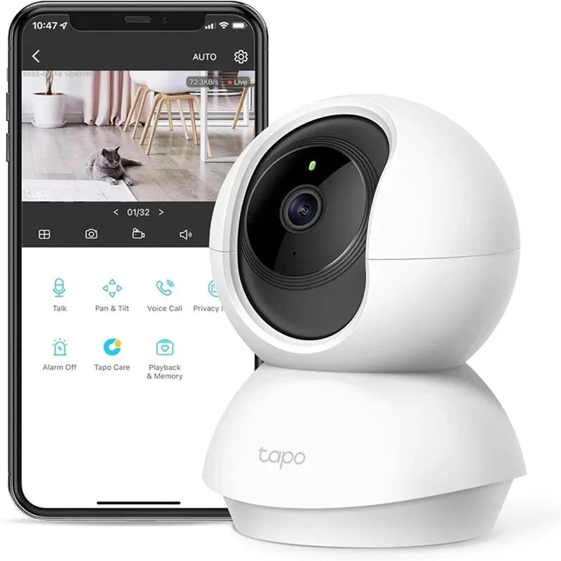 دوربین مداربسته تحت شبکه تیپیلینک مدل TP-Link TAPO C200