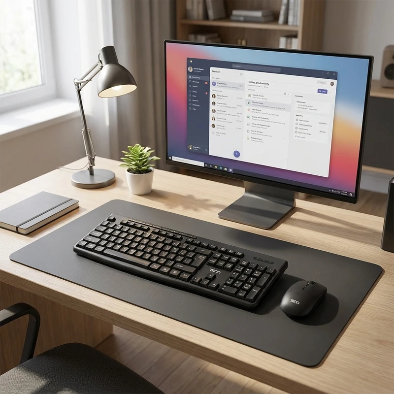 ماوس و کیبورد بیسیم تسکو مدل TKM 7027W