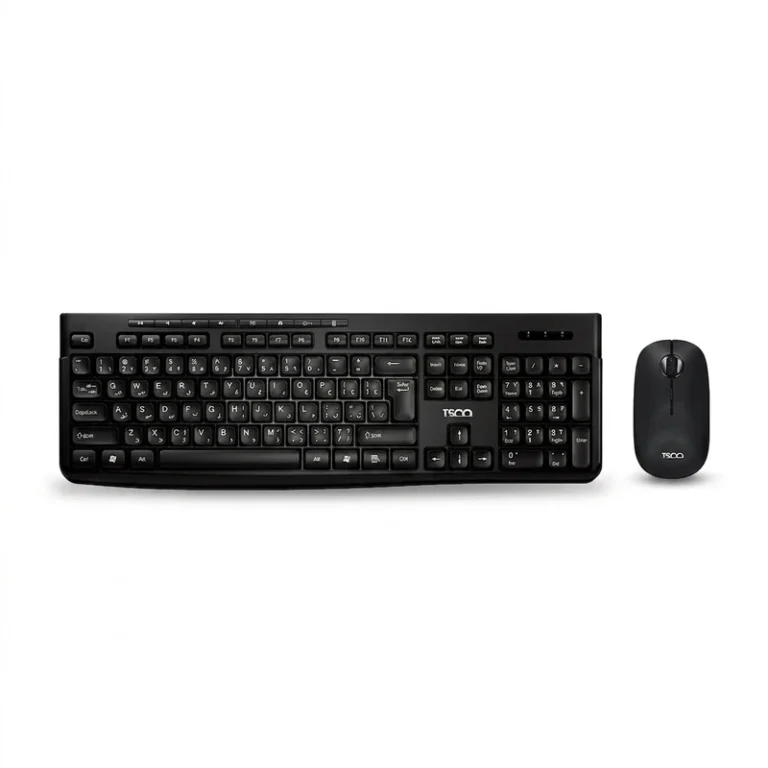ماوس و کیبورد بی‌سیم تسکو مدل TKM 7027W