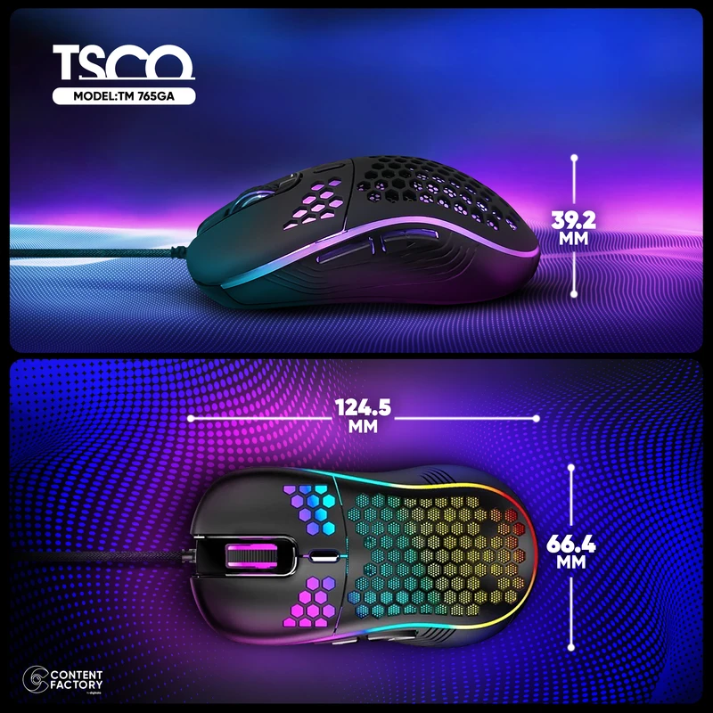 ماوس گیمینگ تسکو مدل Tesco TM 765GA