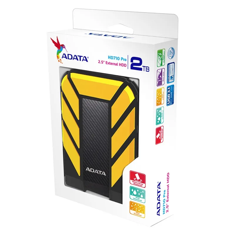 هارد اکسترنال ای دیتا مدل Adata HD710 Pro ظرفیت 2 ترابایت